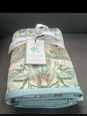 William Morris Strawberry Thief Hand Towel Set of 2